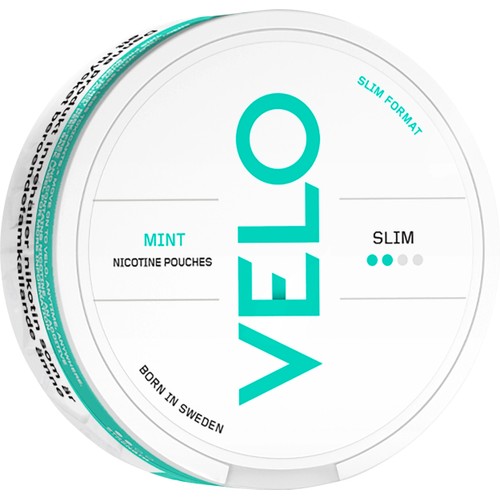Nikotinpåse Mint Slim 14,7g Velo