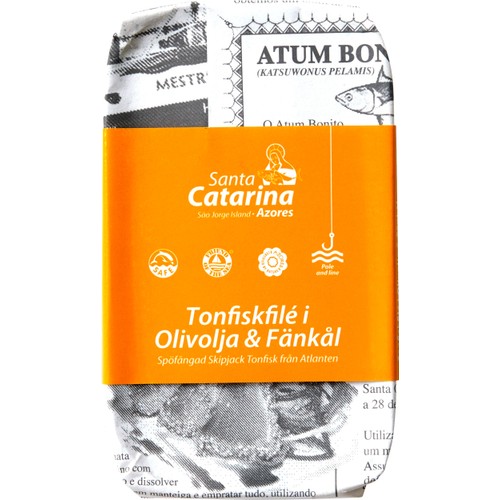 Tonfisk I Olivolja Med Fänkål 120g Santa Catarina