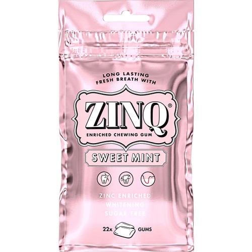 Tuggummi Sweetmint Sockerfri 31,5g Zinq