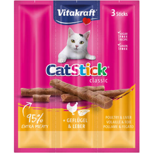 Kattgodis Catsticks mini 3-p Vitakraft