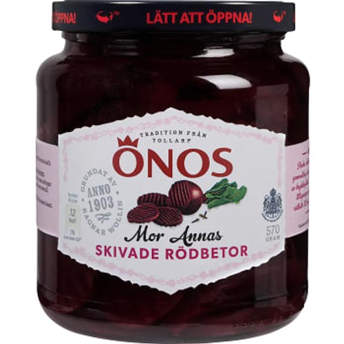 Skivade Rödbetor MorAnnas 570g Önos