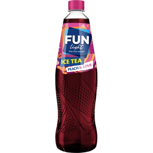 Dryck, light  Ice Tea Peach & Love 1l Fun Light
