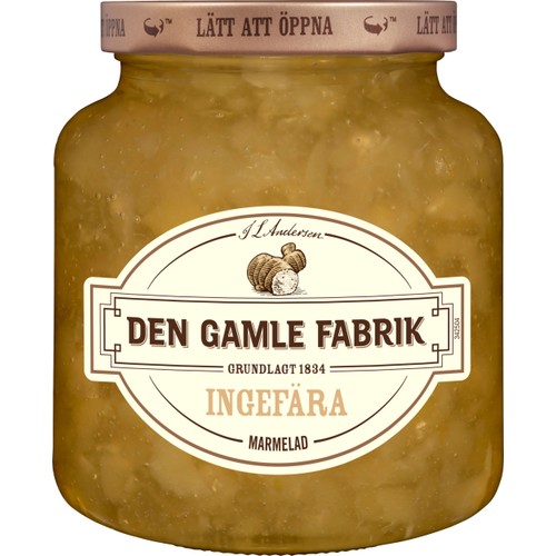 Marmelad Ingefära 380g Den Gamle Fabrik