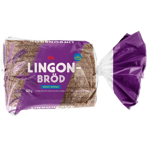 Lingonbröd 500g ICA