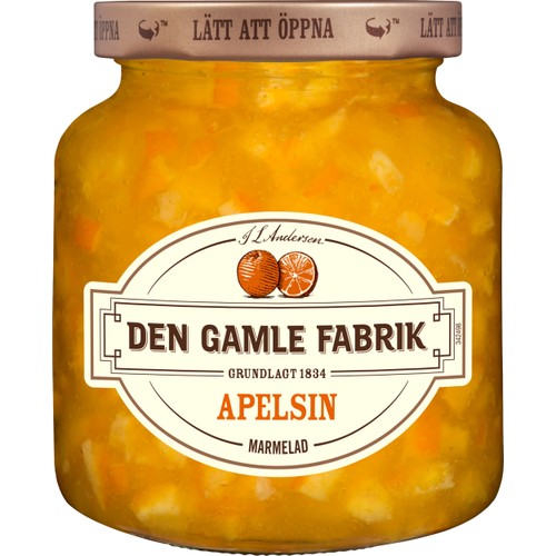 Apelsinmarmelad 380g Den Gamle Fabrik