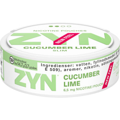 Slim Cucumber Lim 14.7g Zyn