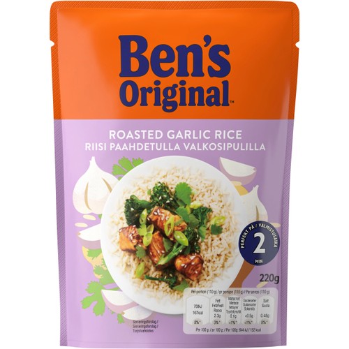 Ris Expr RoastedGarlic 220g Ben´s Original