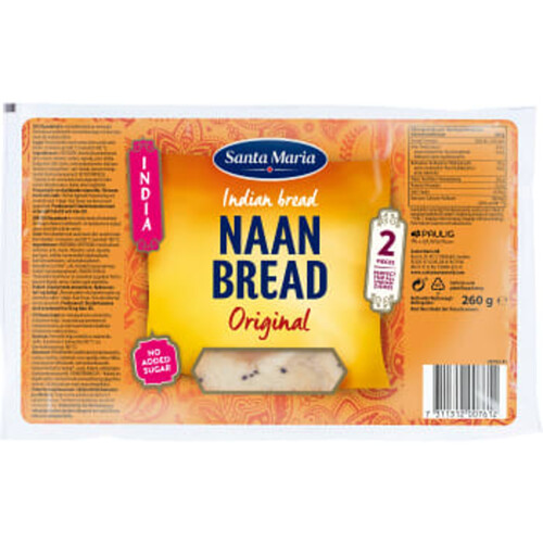 Naan bröd Original 260g Santa Maria