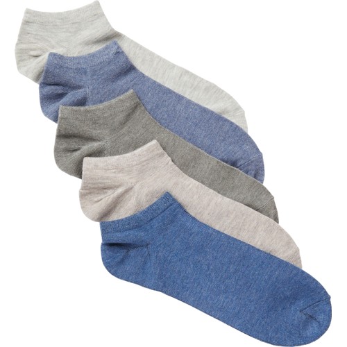Hiddensocka 5p blå/grå mix 40/43 mywear