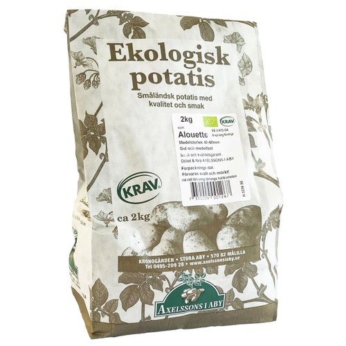 Potatis Alouette KRAV 2kg Axelssons i Aby