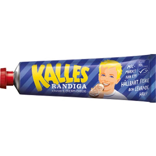 Kaviar Randig Kaviar & cream cheese 185g Kalles
