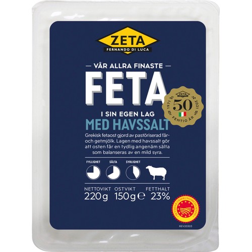 Feta Havssalt 150g Zeta