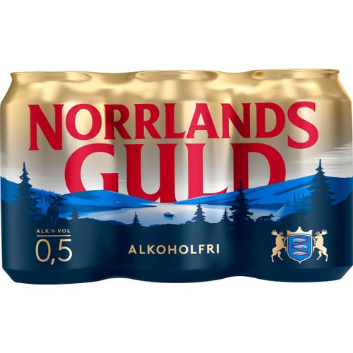 Öl Alkoholfri 33cl 6-p Norrlands Guld