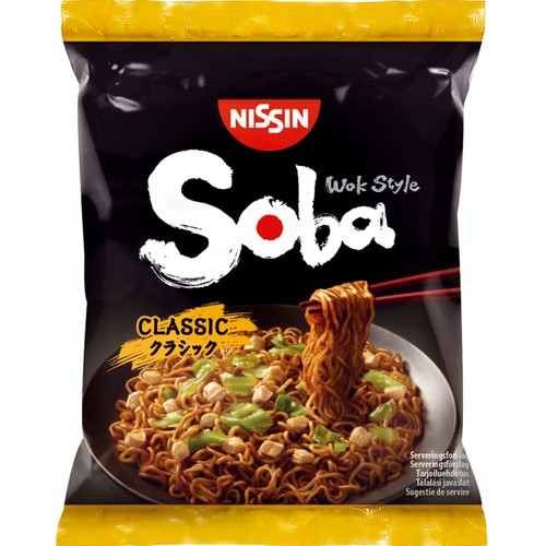 Nudlar Soba Classic 109g Nissin