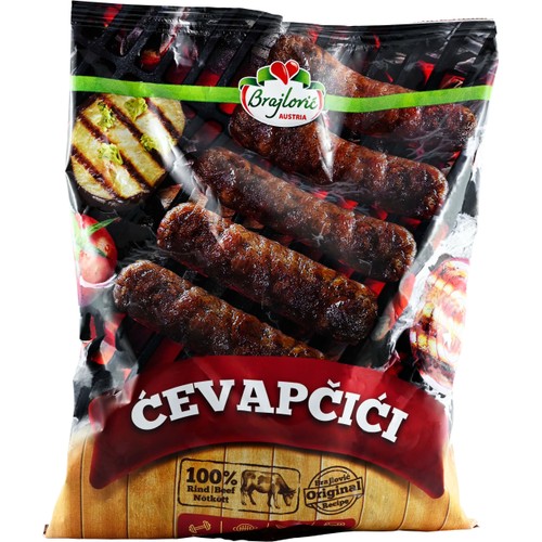 Cevapcici Fryst 800g Brajlovic