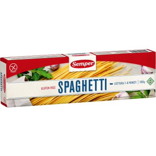 Spaghetti glutenfri 500g Semper