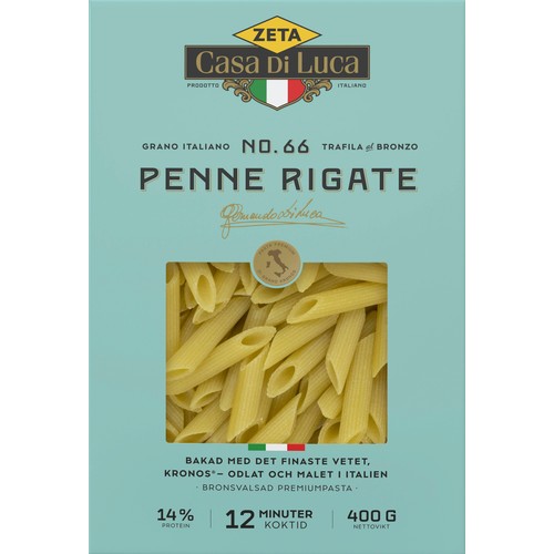 Pasta Penne rigate 400g Zeta