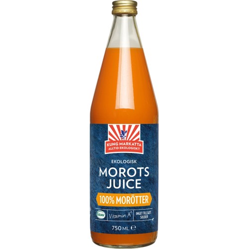 Morotsjuice Ekologisk 75cl KRAV Kung Markatta