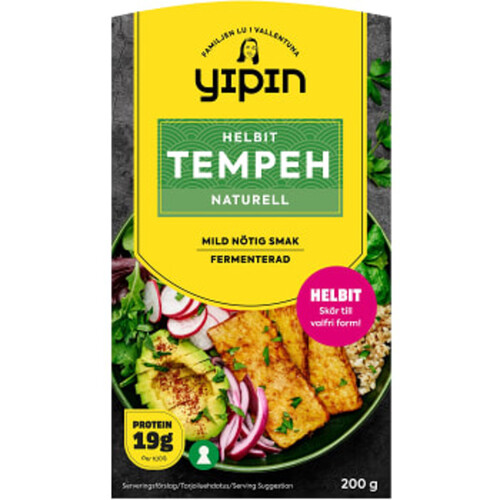 Tempeh Färsk Helbit 200g Yipin