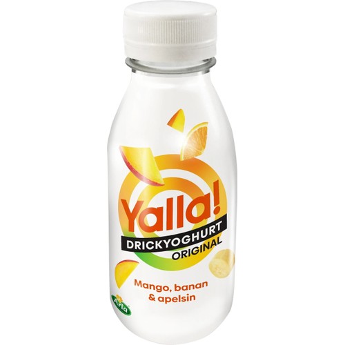 Drickyoghurt Yalla! Mango Banan Apelsin 0,5% 350ml Yoggi®