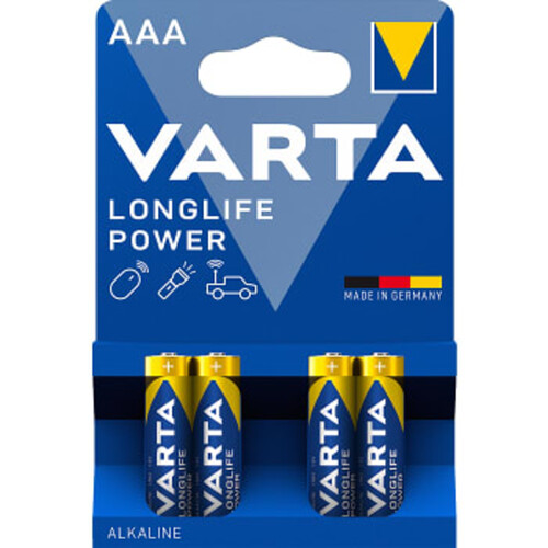 Batteri Longlife power AAA 4-p