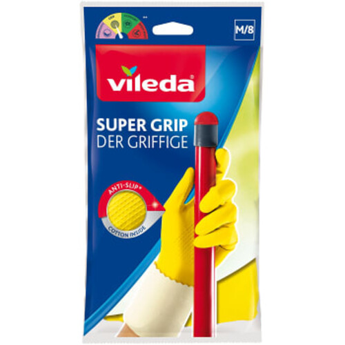 Gummihandske Super Grip M Vileda