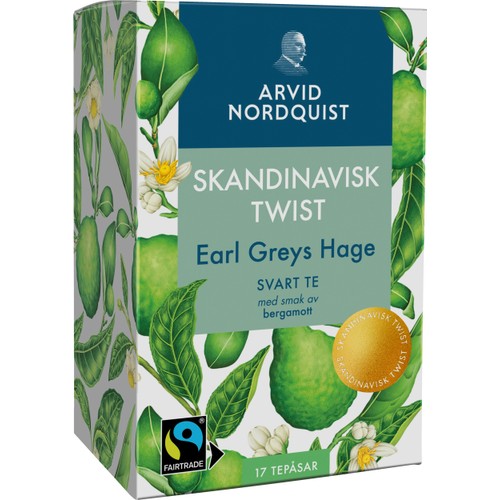 Svart Te Earl Greys Hage 17-Pack Arvid Nordquist