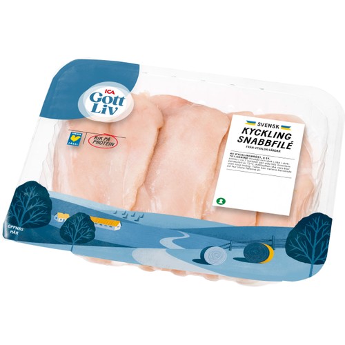 Snabbfilé 4-p 600g ICA Gott Liv