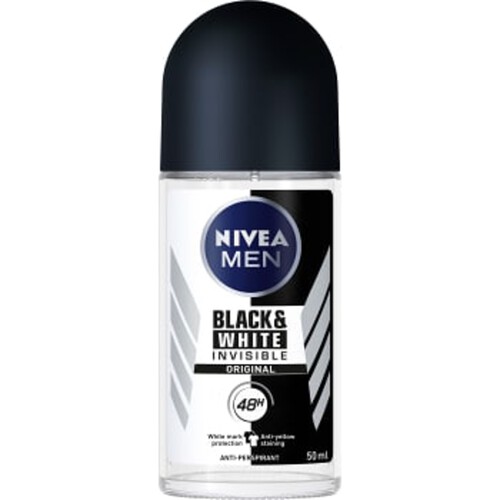 Deodorant Roll on Black & White Original 50ml NIVEA MEN