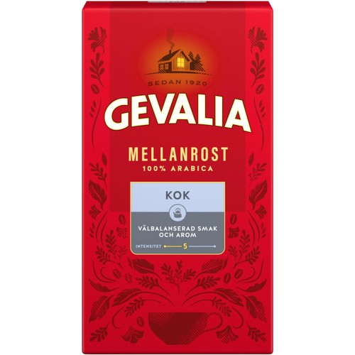 Kokkaffe Mellanrost 450g Gevalia