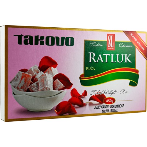 Ratluk m rosarom 450g Swisslion