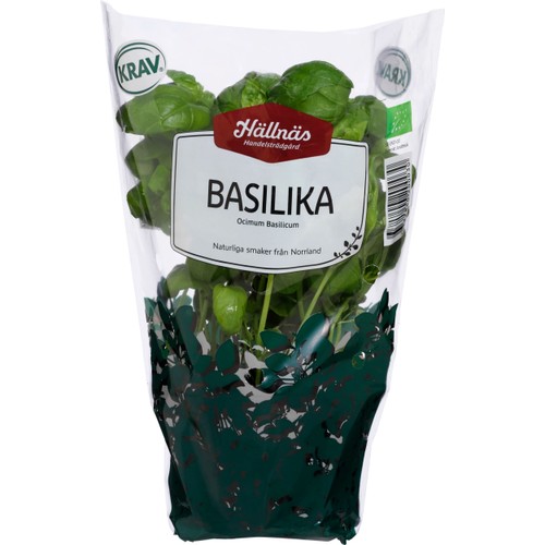 Basilika i påse Ekologisk 360g KRAV Klass 1