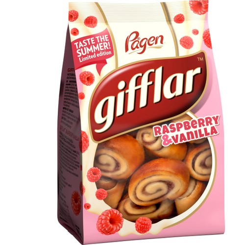 Gifflar Raspberry 260 g Pågen