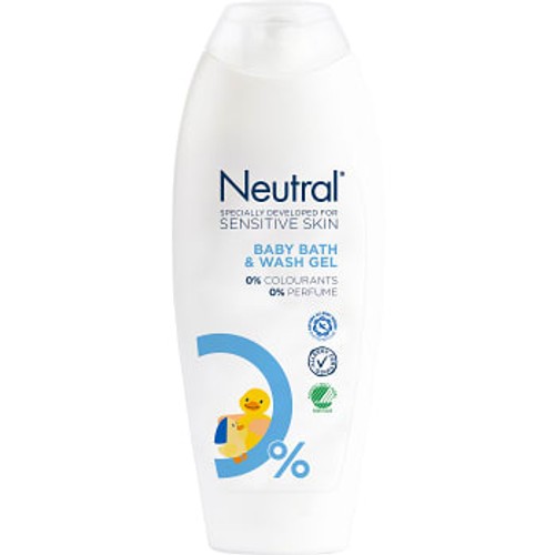 Baby Bad & duschtvål 250ml Miljömärkt Neutral