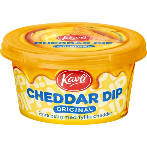 Dip Cheddar Original 185g Kavli