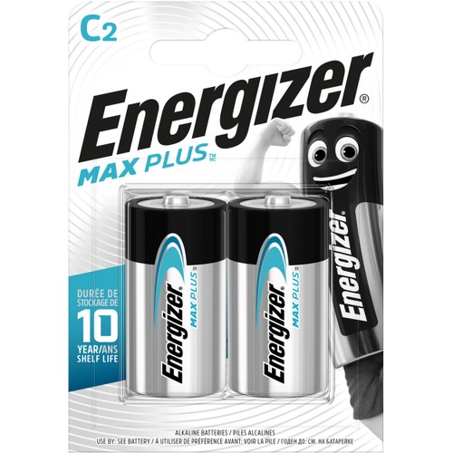 Batteri C 2-p Energizer Max Plus