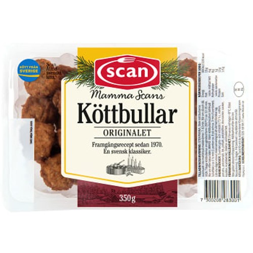 Köttbullar Stekta 350g Scan