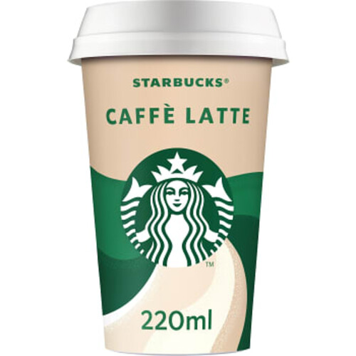 Iskaffe Caffe latte 220ml Starbucks®
