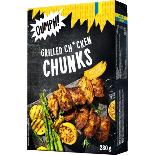 Grilled ch*cken chunks 280g Oumph