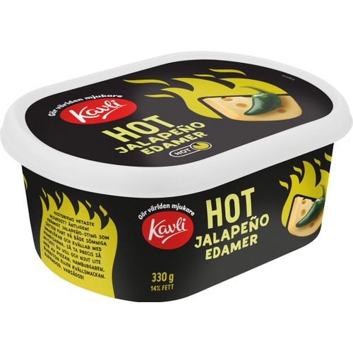 Mjukost Hot Jalapeno 330g Kavli