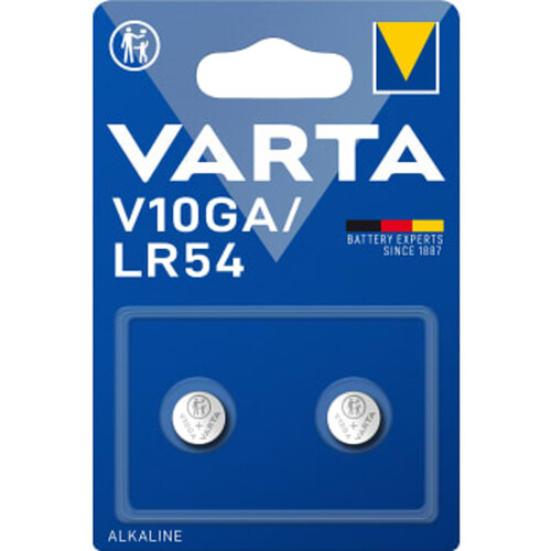 Batteri Alkaline Special V10GA/LR54 2p