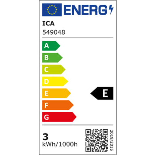 LED Miniglob E27 25W 2-pack ICA