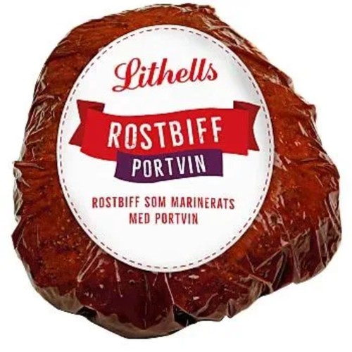 Rostbiff Portvinsmarinerad