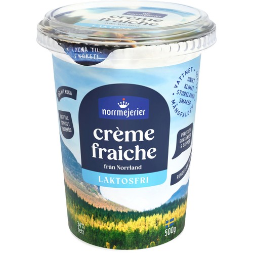 Crème Fraiche Laktosfri 500g Norrmejerier
