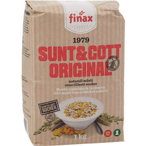 Sunt & gott Müsli Original 1kg Finax