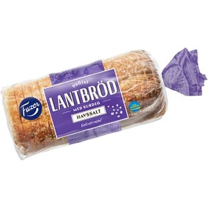 Lantbröd Havssalt 600g Fazer