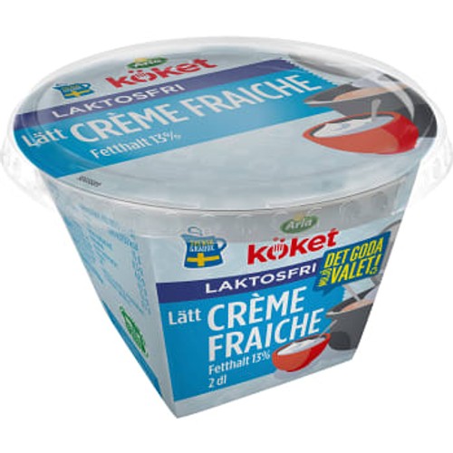 Creme Fraiche lätt Laktosfri 2dl Arla