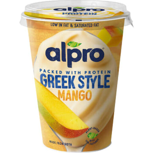 Sojaprodukt Greek Style Mango Växtbaserat 400g Alpro