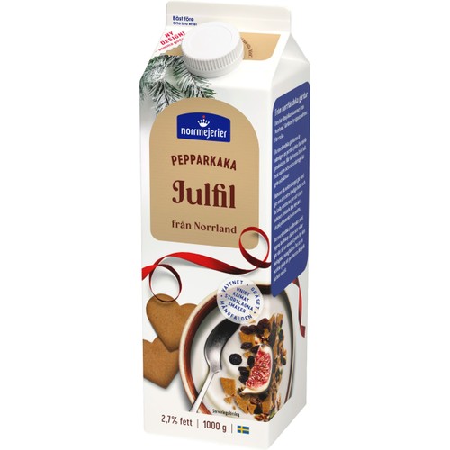 Julfil 2,7% Pepparkaka 1000g Norrmejerier