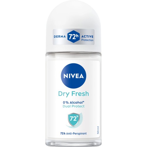 Deodorant Roll On 72h Dry Fresh 50ml Nivea